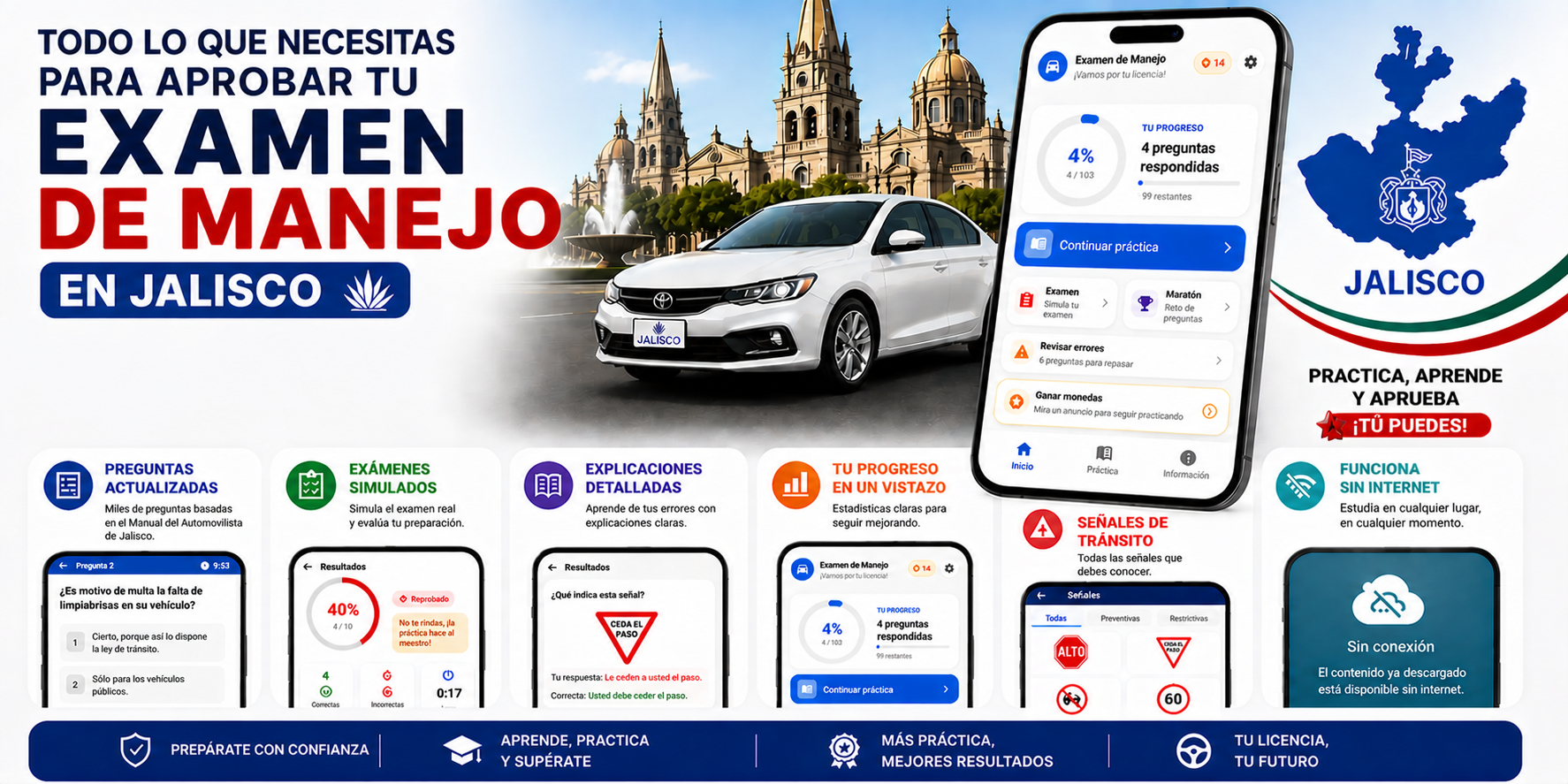 Examen de Manejo Jalisco